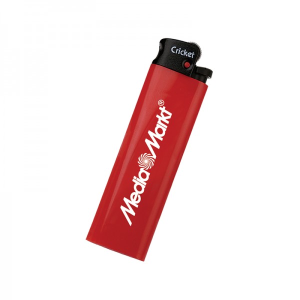 PS-17050 1155 Kırmızı Cricket Taşlı Si̇Bopsuz Çakmak