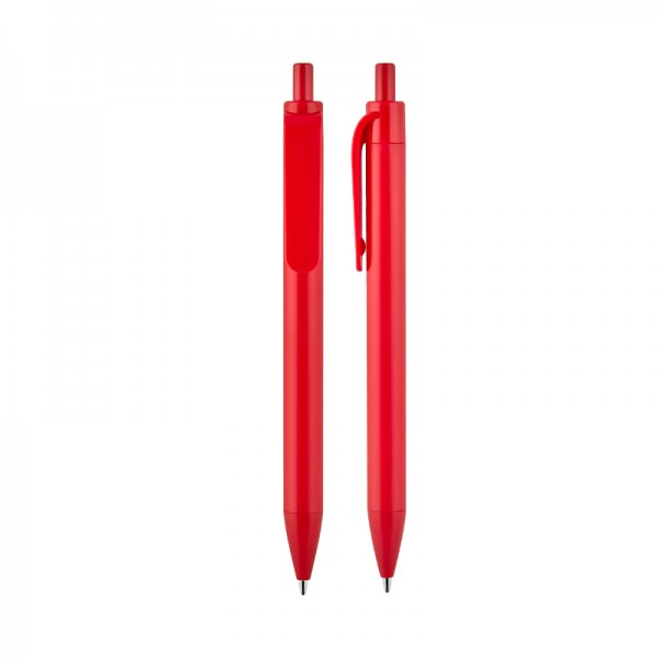 PS-23554 507 Kırmızı Plastik Tükenmez Kalem