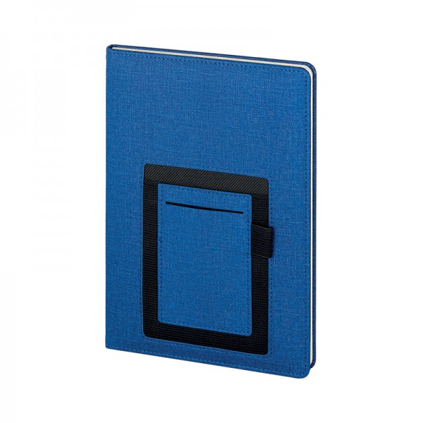 PS-20188 2420 Lacivert Termo Deri Defter (ivory Kağıt)