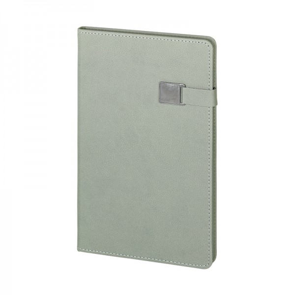 PS-20908 2660 Gri Termo Deri Defter