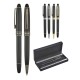 PS-23890 1218-RT Siyah-Füme Metal Roller & Tükenmez Kalem Seti PS-23890 1218-RT Siyah-Füme Metal Roller & Tükenmez Kalem Seti