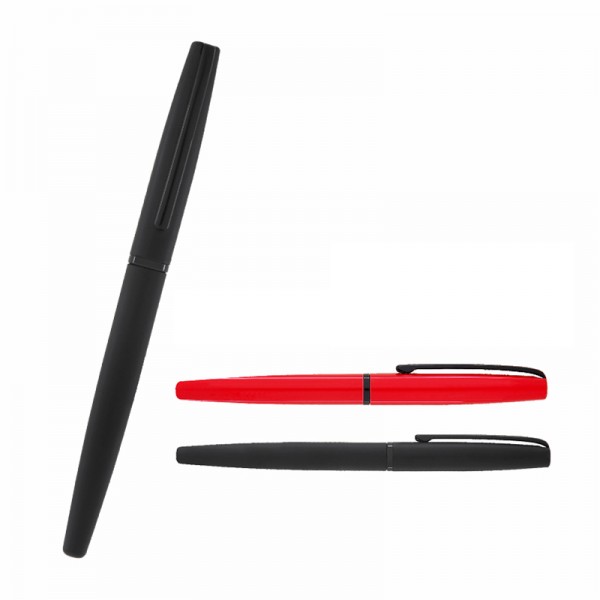 PS-18962 691-R Siyah Metal Roller Kalem