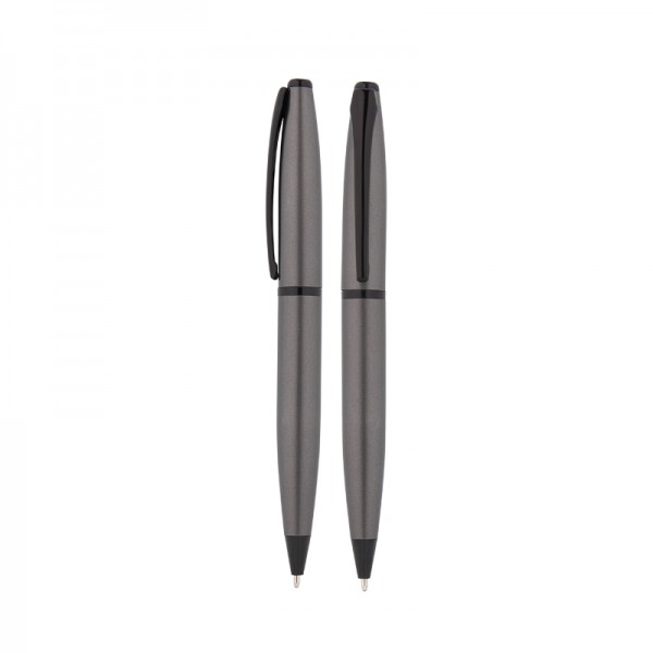 PS-22978 1208-T Gri Metal Tükenmez Kalem