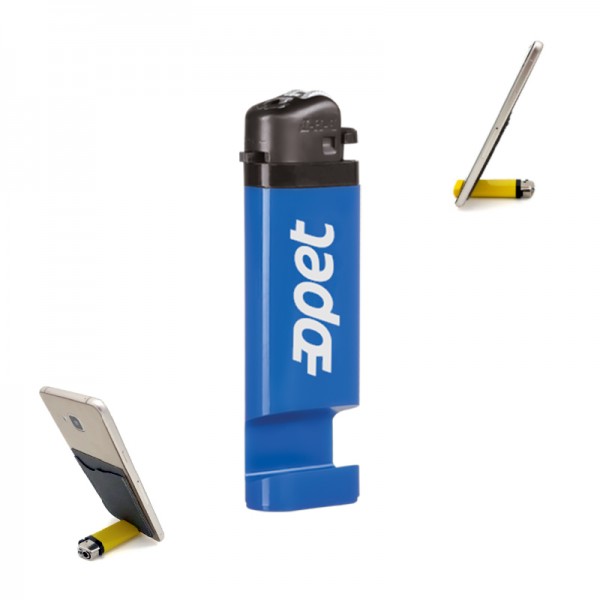 PS-22252 PHL-365 Mavi Telefon Standlı Taşlı Sibopsuz Çakmak PS-22252 PHL-365 Mavi Telefon Standlı Taşlı Sibopsuz Çakmak