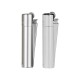 PS-21612 MT-101 Saten-Silver Clipper Metal Siboplu Çakmak PS-21612 MT-101 Saten-Silver Clipper Metal Siboplu Çakmak