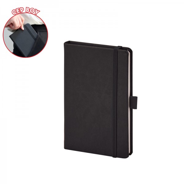 PS-18154 923-914 Siyah Termo Deri Defter PS-18154 923-914 Siyah Termo Deri Defter