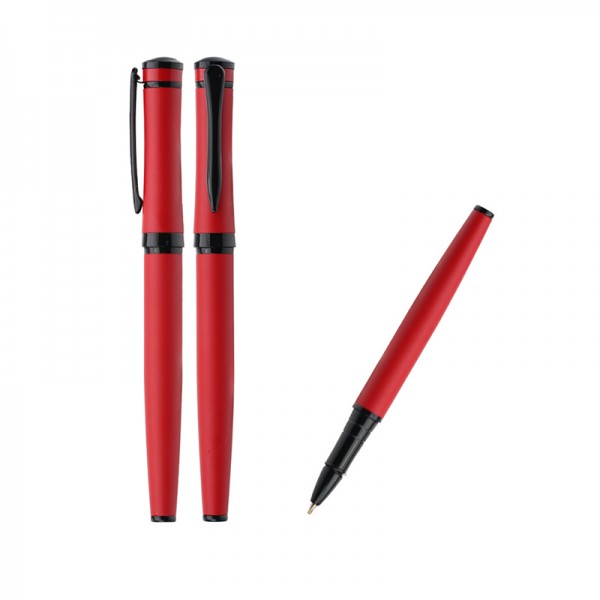 PS-24266 616-R Kırmızı Metal Roller Kalem