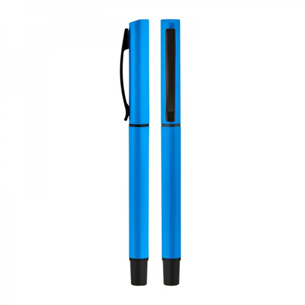PS-24156 2024 FLORYA Turkuaz Plastik Roller Süper Jel Kalem