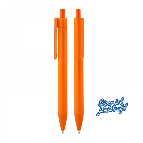 PS-24308 2027 Beyaz Jumbo Jel Tükenmez Kalem