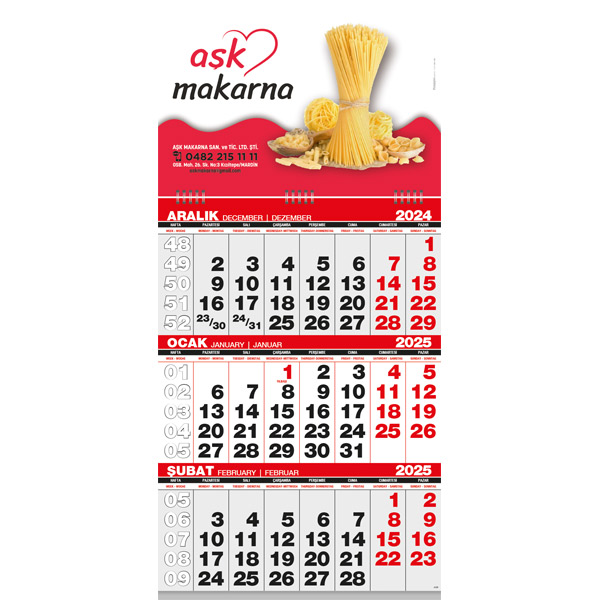 PS-41634 Gemici Takvim