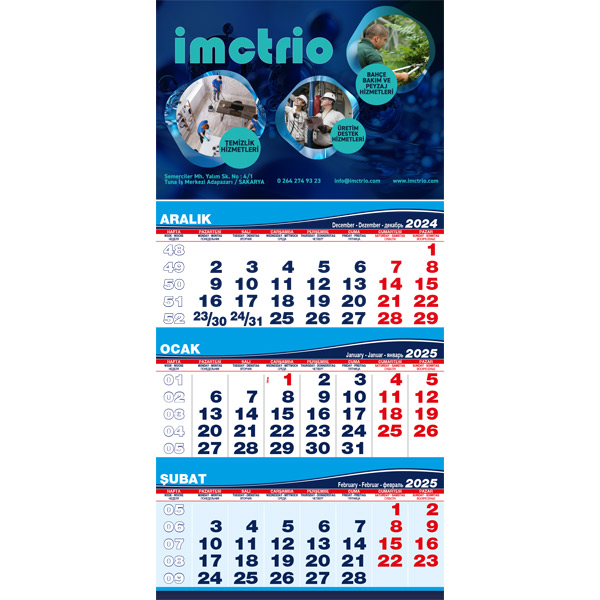 PS-41637 Gemici Takvim