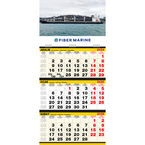 PS-41643 Gemici Takvim