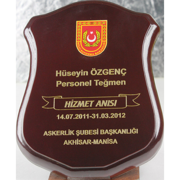 PS-48657 Ahşap Plaket