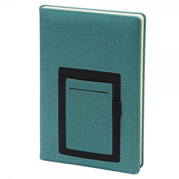 Ps-684 Meşruti̇yet Turkuaz Tari̇hsi̇z Defter (15x21 Cm)