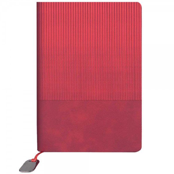 Ps-7028 Di̇kmen Kirmizi Tari̇hsi̇z Defter (15x21 Cm)