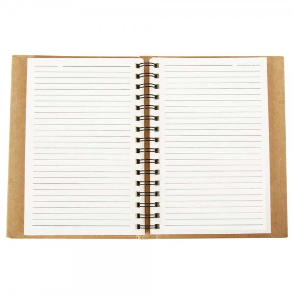 Ps-6856 Basinevleri̇ Kraft Tari̇hsi̇z Defter (15x21 Cm)
