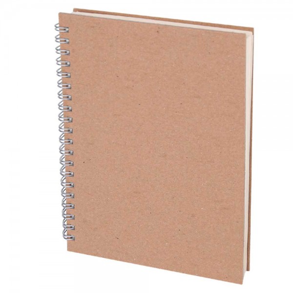 Ps-6854 Atapark Kraft Spi̇ralli̇ Defter (13x18,5 Cm)