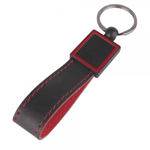 Ps-6404 Kaçkar Kirmizi Deri̇ Anahtarlik