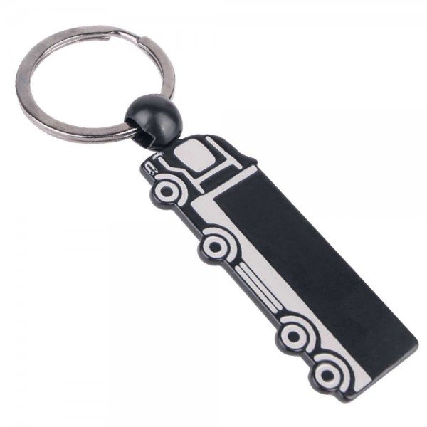 Ps-6768 Yoldaş Si̇yah Tek Yön Metal Anahtarlik