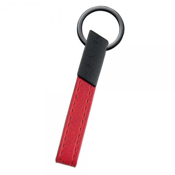 Ps-6772 Maçka Kirmizi Metal-deri̇ Anahtarlik