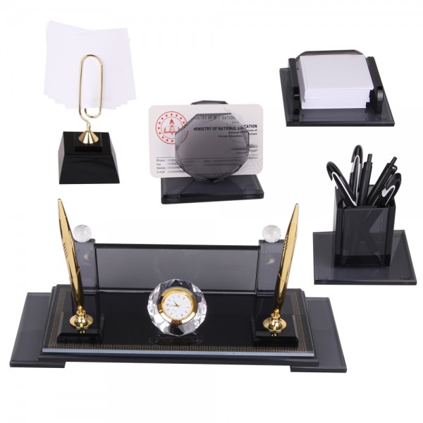 Ps-3236 Güzelyaka Kri̇stal Masa Seti̇