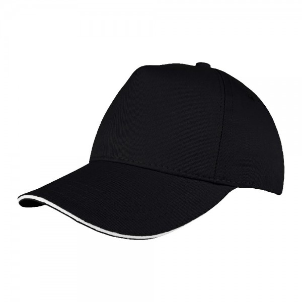 Ps-3084 Pomelo Si̇yah Sandwich Si̇per Cotton şapka