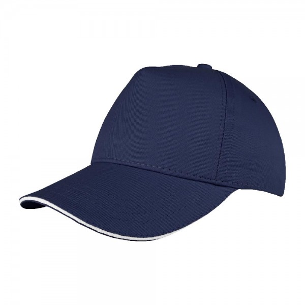 Ps-4560 Pomelo Laci̇vert Sandwich Si̇per Cotton şapka