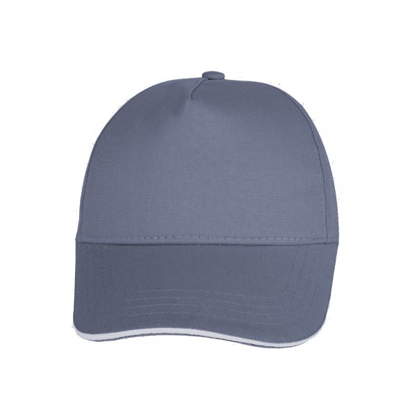 Ps-3078 Pomelo Gri̇ Sandwich Si̇per Cotton şapka