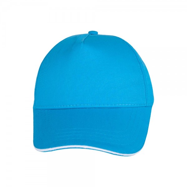 Ps-3504 Pomelo Turkuaz Sandwich Si̇per Cotton şapka