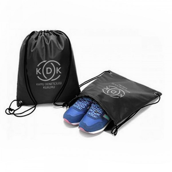 Ps-5996 Adal Si̇yah İpli̇ Büzgülü çanta