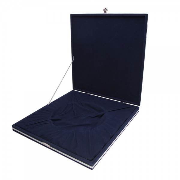 Ps-3224 Deni̇m Laci̇vert Kadi̇fe Tabak Kutusu (30x30 Cm)