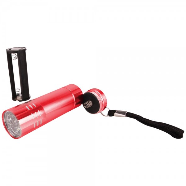 Ps-4970 Kanarya Kirmizi 9 Led El Feneri̇