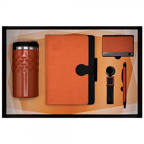 Ps-7132 Poyraz Turuncu Hedi̇yeli̇k Set