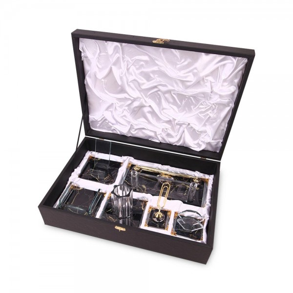 Ps-3940 Ni̇lüfer Kri̇stal Masa Seti̇
