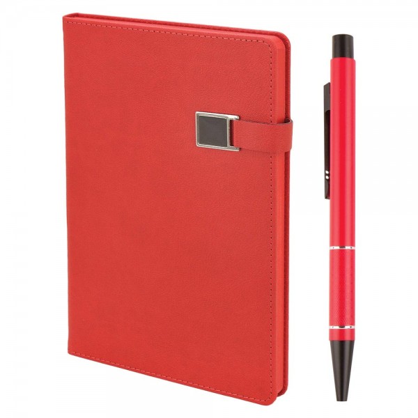 Ps-434 Ezi̇ne Kirmizi Hedi̇yeli̇k Set