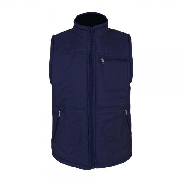 Ps-4930 Alaska Laci̇vert üç Cepli̇ şi̇şme Yelek L