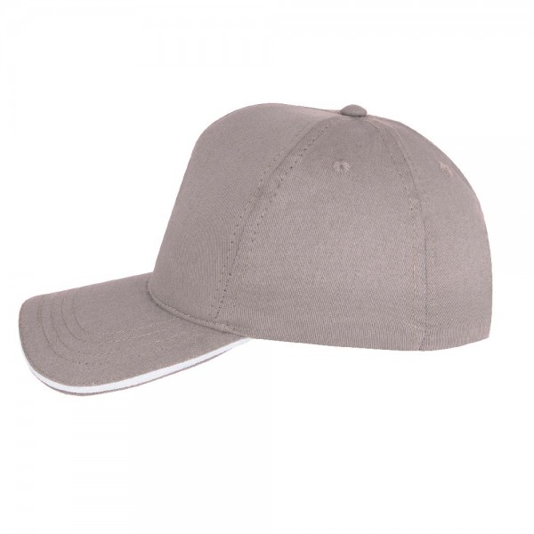 Ps-3088 Pomelo Bej Sandwich Si̇per Cotton şapka