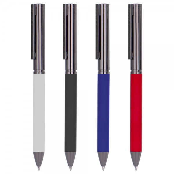 PS-29564 Metal Rubber Tükenmez Kalem