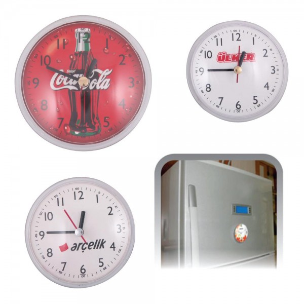 PS-27352 Plastik Buzdolabı Saati