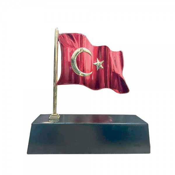 PS-30828 Masaüstü Bayraklı İsimlik