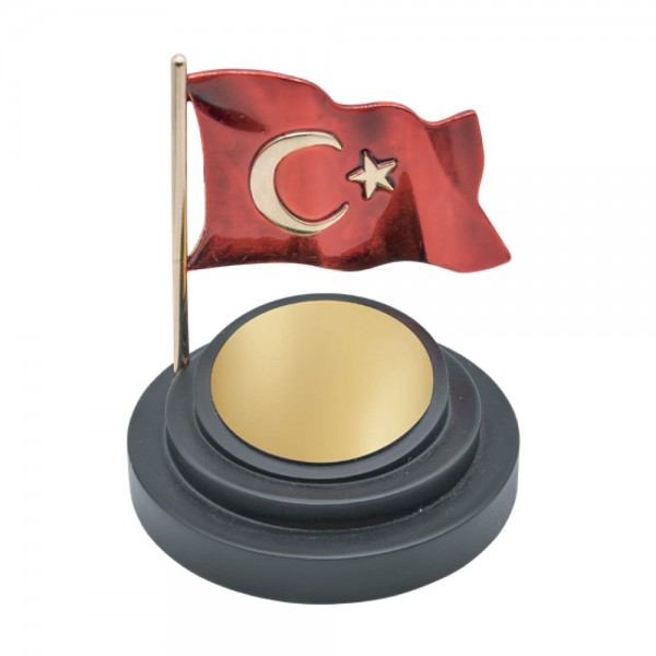 PS-30832 Masaüstü Bayraklı İsimlik