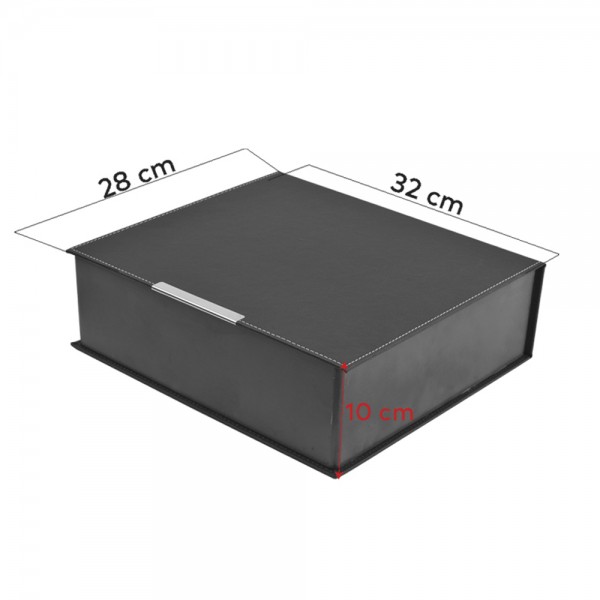 PS-29236 Suni Deri (Plastik kasa) Set Kutusu (32x28,5x10 cm)