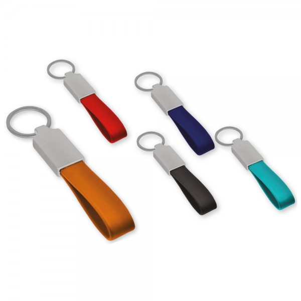 PS-29148 Metal Deri Anahtarlık