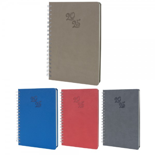 PS-21972 Termoderi Kapaklı Spiralli Ajanda