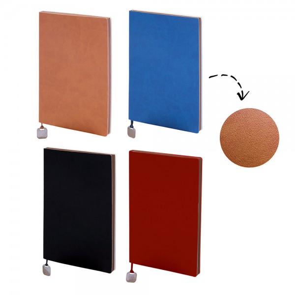 PS-21824 Salpa Deri Kapaklı Defter ( 13 x 21 cm )