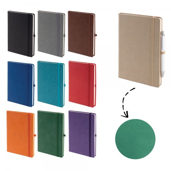 PS-21848 Termoderi Kapaklı Defter ( 13 x 21 cm )