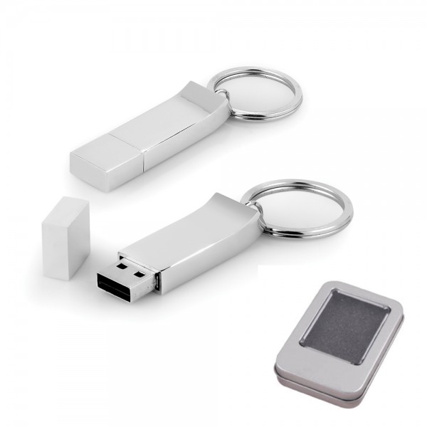 PS-140 8 GB Metal Anahtarlık USB Bellek