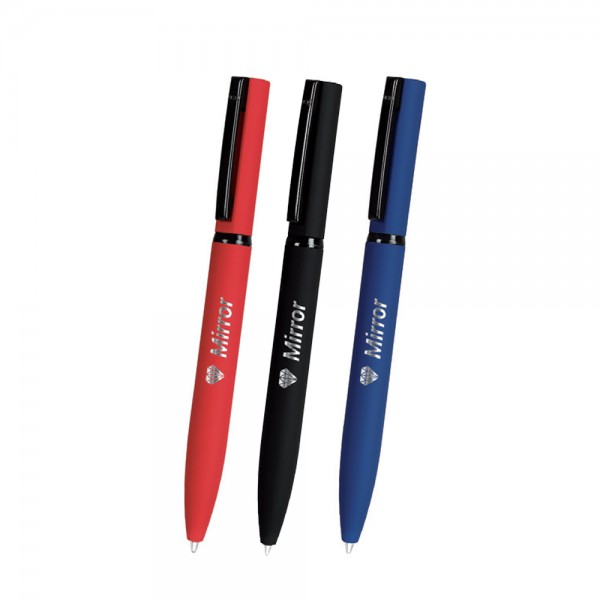 PS-25712 LeccePen Metal Rubber Tükenmez Kalem